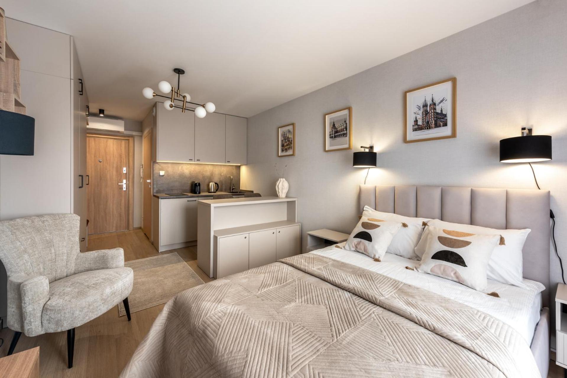 Iron Apartments Cracovie Extérieur photo